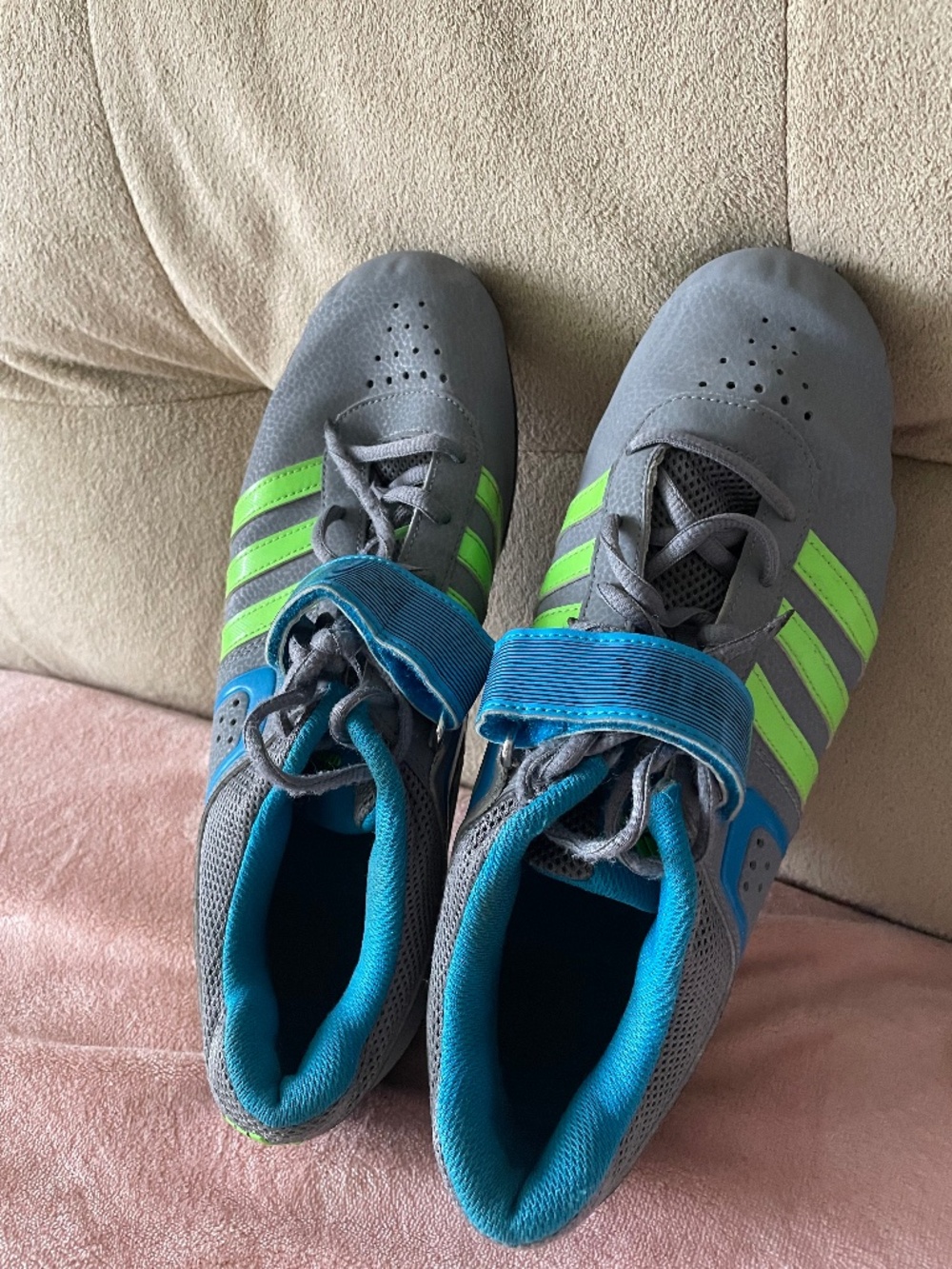Adidas Powerlift 2.0 shoes, size 10 US